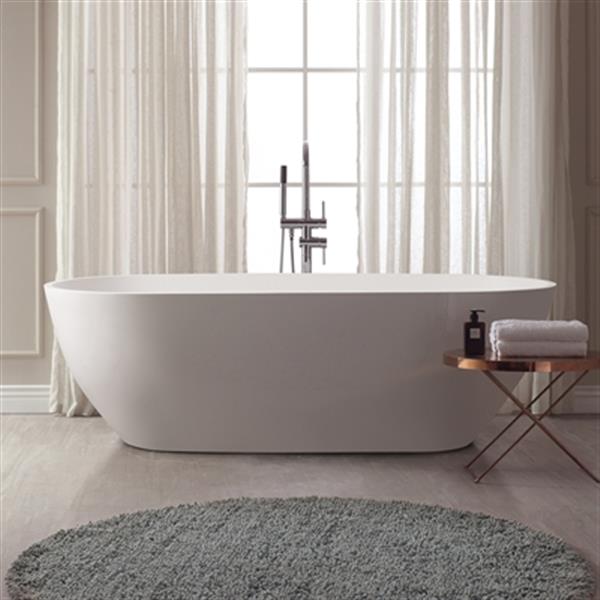 Avanity Flux Solid Surface Oval Bathtub,VBT1510-MT