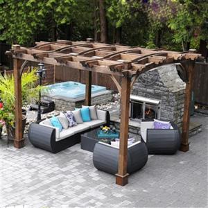 Outdoor Living Today BZ1012ARCH 10-ft x 12-ft Breeze Arched