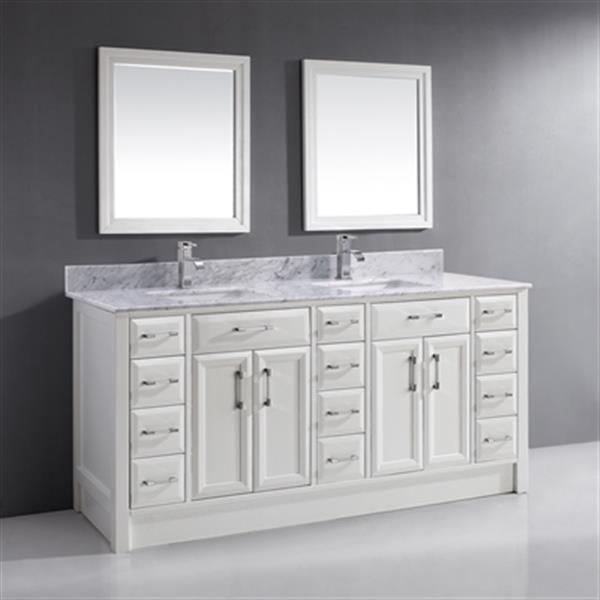 Double Sink Bathroom Vanity, Bathroom Vanity Top 75 Inches