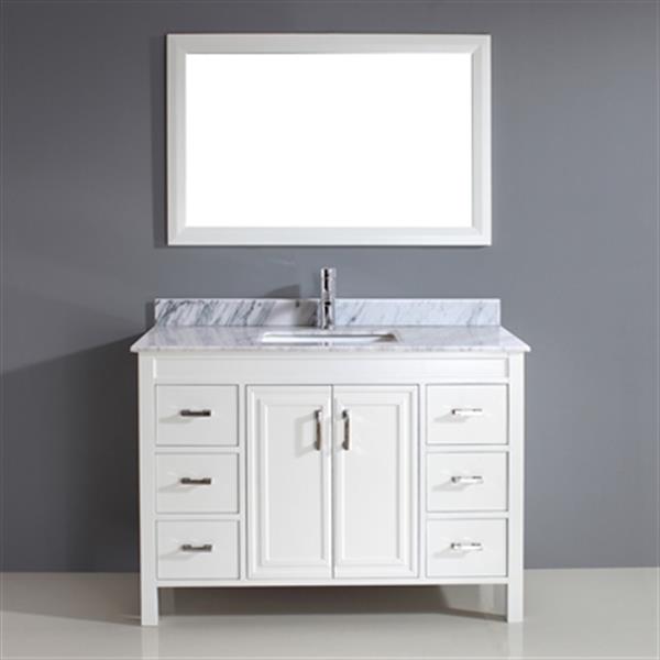 Spa Bathe Cora 48in Bathroom Vanity,CO48WhtCWM RONA