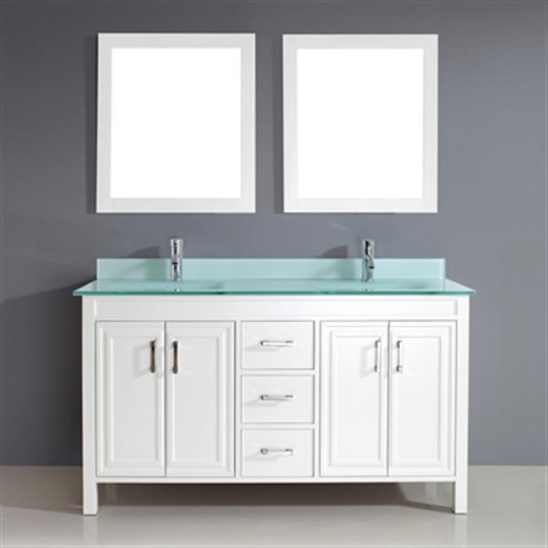 Spa Bathe Cora 60-in Bathroom Vanity,CO60Wht-MGG | RONA