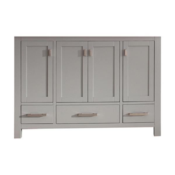 Avanity Modero 48-in Chilled Grey Bathroom Vanity Cabinet