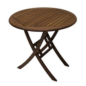 Outdoor Interiors 30450 30-in Eucalyptus Bistro Table,30450