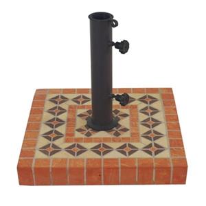 Outdoor Interiors 469 Stone and the Hardwoods 20-in Square M