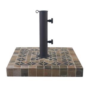Outdoor Interiors 469 Stone and the Hardwoods 20-in Square M