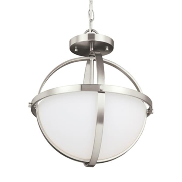 Generation Lighting Alturas 2-Light LED Semi-Flush Pendant