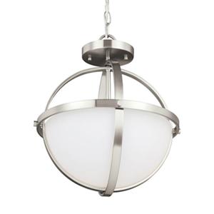 Generation Lighting Alturas 2-Light LED Semi-Flush Pendant