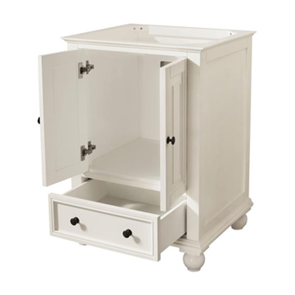 Avanity Thompson 24-in French White Bathroom Vanity Cabinet