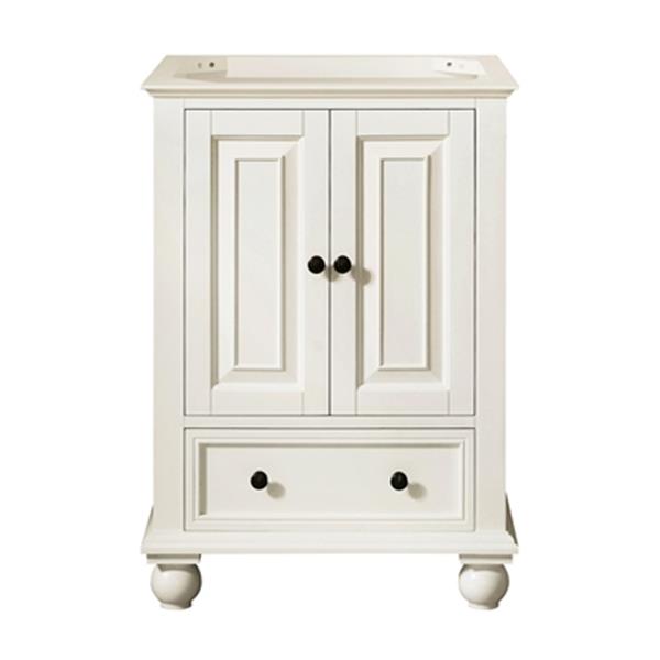 Avanity Thompson 24-in French White Bathroom Vanity Cabinet