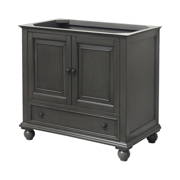 Avanity Thompson 36-in Charcoal Glaze Bathroom Vanity Cabinet
