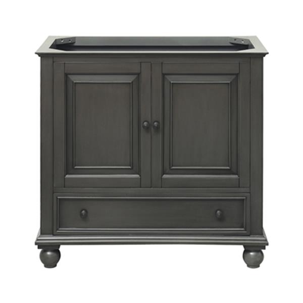 Avanity Thompson 36-in Charcoal Glaze Bathroom Vanity Cabinet