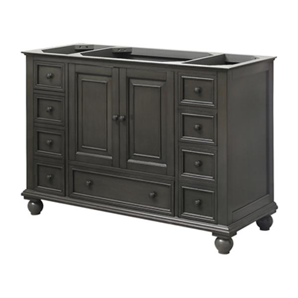 Avanity Thompson 48-in Charcoal Glaze Bathroom Vanity Cabinet