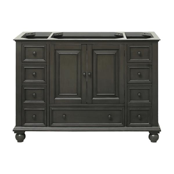 Avanity Thompson 48-in Charcoal Glaze Bathroom Vanity Cabinet