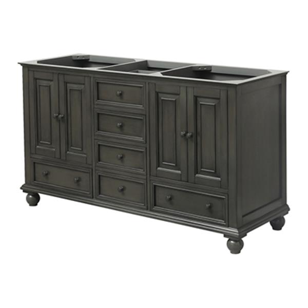 Avanity Thompson 60-in Charcoal Glaze Bathroom Vanity Cabinet