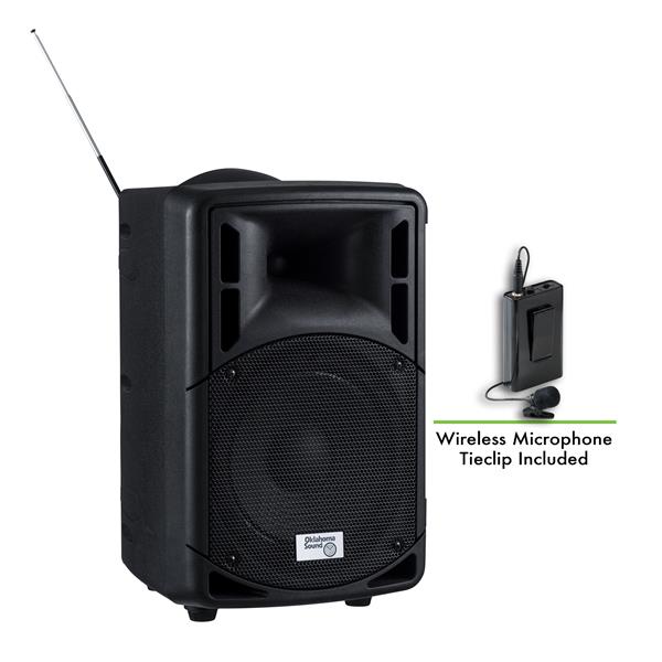Oklahoma Sound PRA-8000/PRA8 Wireless PA System with Wireles