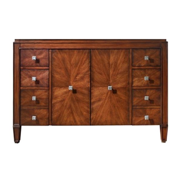 Avanity Brentwood 49-in Walnut Bathroom Vanity Cabinet