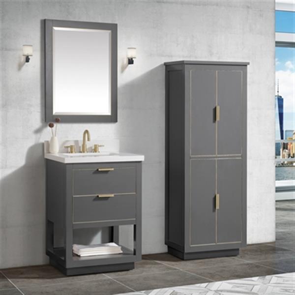 Avanity Allie 24 In Twilight Grey With Gold Trim Single Sink Bathroom   330622007 AlternateImage1 L 