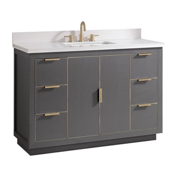 Avanity Austen 49-in Vanity Combo,AUSTEN-VS49-TGG-WQ