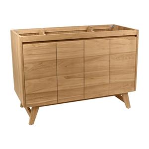 Avanity Coventry 48-in Natural Teak Bathroom Vanity Cabinet