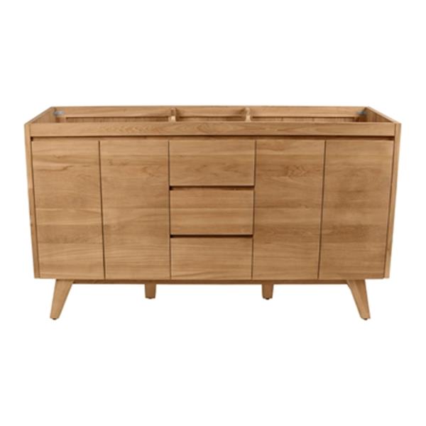 Avanity Coventry 60-in Natural Teak Bathroom Vanity