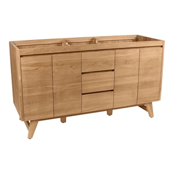 Avanity Coventry 60-in Natural Teak Bathroom Vanity