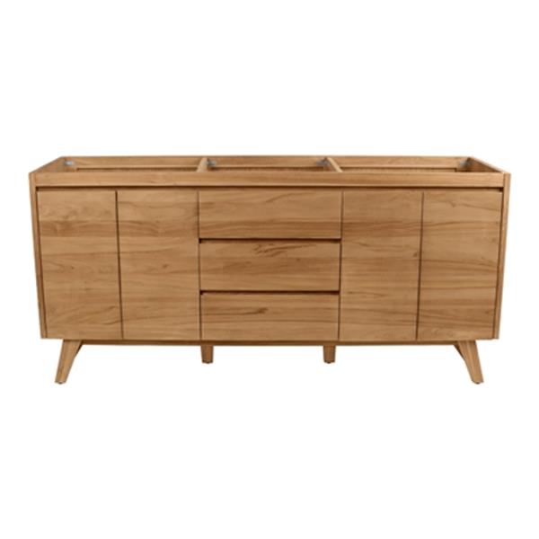 Avanity Coventry 72-in Natural Teak Bathroom Vanity Cabinet