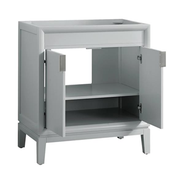 Avanity Emma 30-in Dove Grey Bathroom Vanity Cabinet