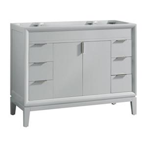 Avanity Emma 42-in Dove Grey Bathroom Vanity Cabinet