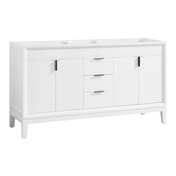 Avanity Emma 60-in White Bathroom Vanity Cabinet