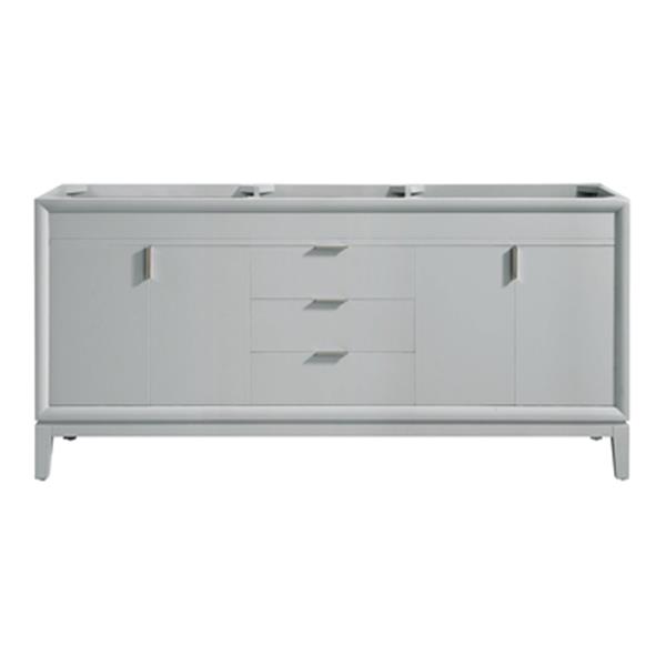 Avanity Emma 72-in Dove Grey Bathroom Vanity Cabinet