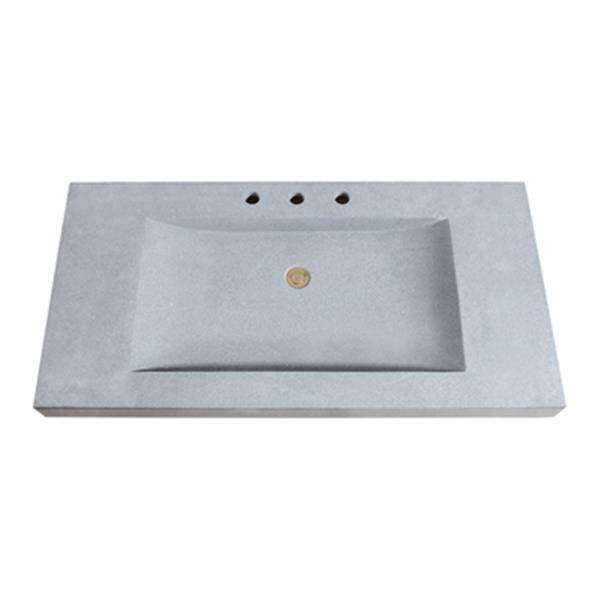 Avanity 43-in Stone Integrated Sink Top,SIT43DG