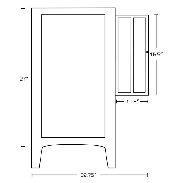American Imaginations 36-in White Shaker Single Sink Bathroom Vanity Set with White Carrara Quartz Top