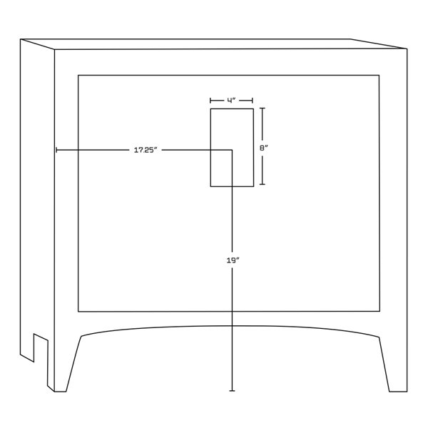 American Imaginations 36-in White Shaker Single Sink Bathroom Vanity Set with White Carrara Quartz Top