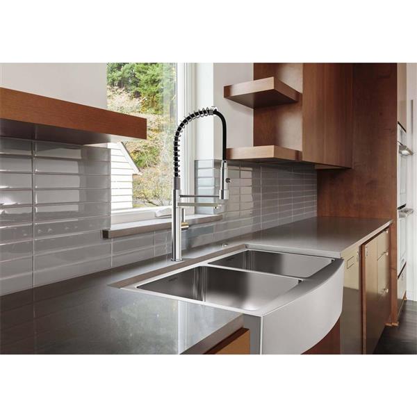 Ancona Prestige Undermount Double Sink - 33"