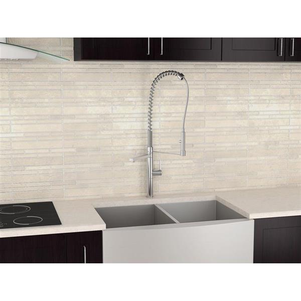 Ancona Acero Kitchen Faucet Brushed Nickel An 4105 Rona