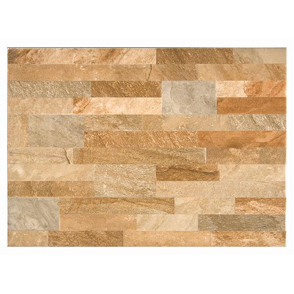 Mono Serra Wall Tile - 13-in x 19-in - Multicolor 18.96 sq.ft. / case