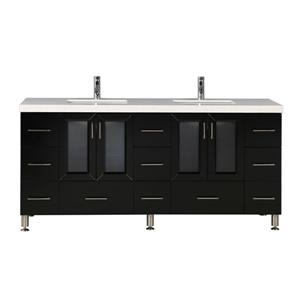 Meuble-lavabo double Westfield, 72