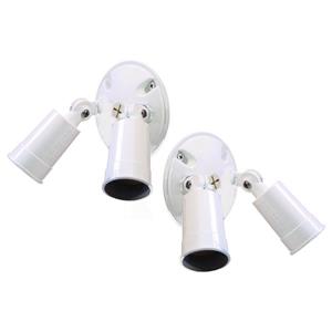 Acclaim Lighting Safety Lights - Polycarbonate - White - Pack of 2