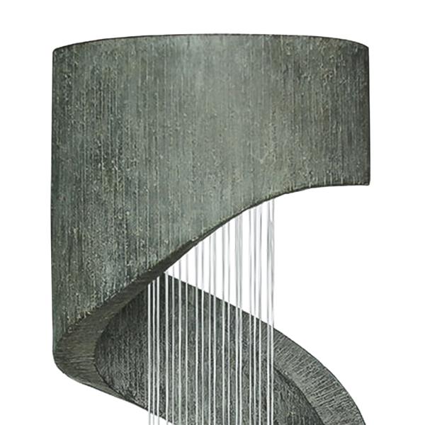 Henryka Outdoor Fountain Led Lights Concrete Mz14005ga