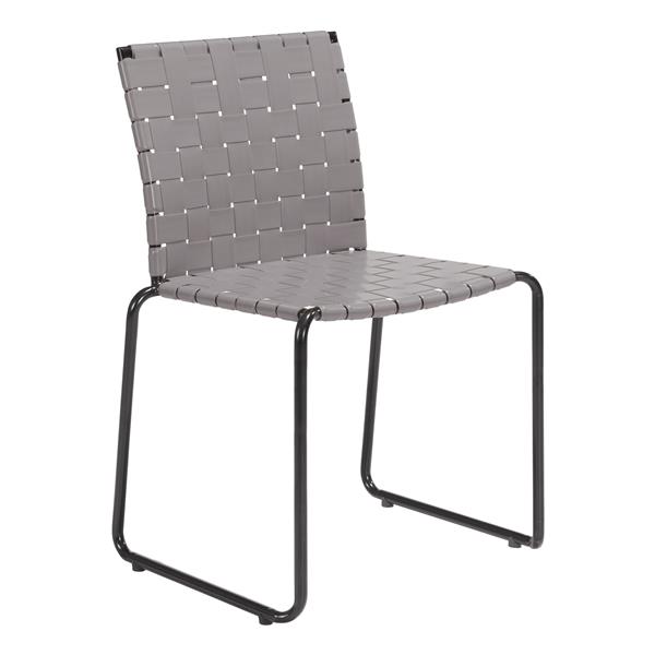 Zuo Modern Beckett Outdoor Chair 21 7 In X 33 1 In Grey Set