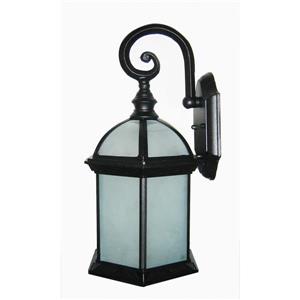 Whitfield Lighting Outdoor Wall Mount Light - 1 Light - Black