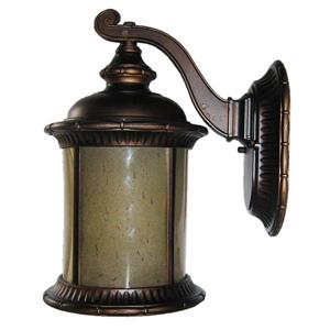 Luminaire extérieur mural Whitfield à 1 lumière, bronze huilé