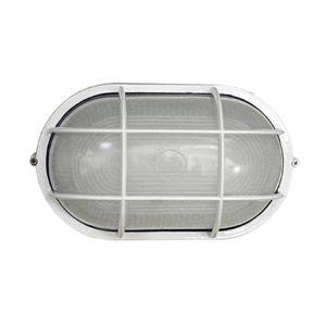 Luminaire mural extérieur Whitfield à 1 lumière Dylan, 6,5 po x 11, blanc