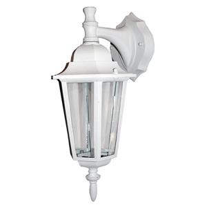 Whitfield Lighting Lucas Outdoor Wall Mount  Light - 1 Light - 8-in x 14-in - White