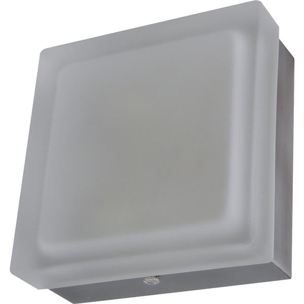 Whitfield Lighting Vonte Flush Mount Light - 2 LED Lights - 3.15-in x 9-in - Brushed Pewter