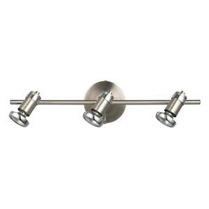 Whitfield Lighting Sheldon Vanity Track Light - 3 Lights - 20.9-in - Chrome