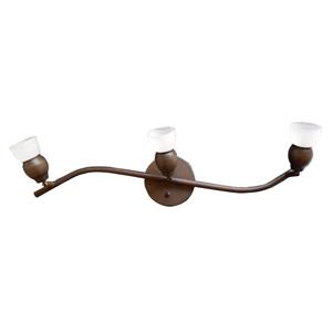 Luminaire Whitfield sur rail à 3 lumières, 27 po, bronze huilé