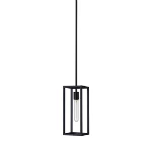 Whitfield Lighting Tracey Pendant Light - 1 Light - 13-in - Black