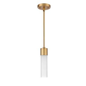 Luminaire suspendu à 1 lumière Arwyn de Whitfield, 18,5 po, or