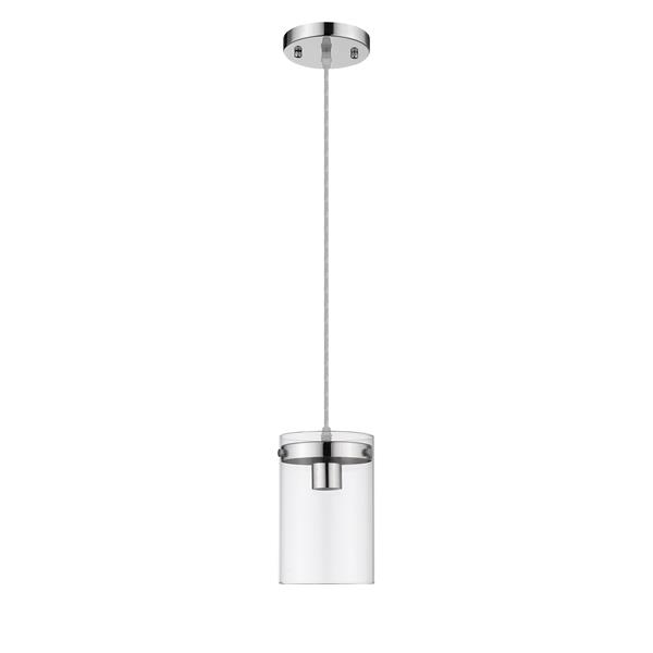 Whitfield Lighting Pendant Light - 1 Light - 7.5-in - Polished Chrome
